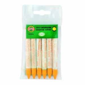 KOH Kreide Universal- Ölkreide - 4 / Yellow - 6er Pack