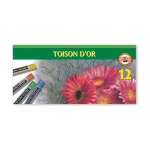 KOH Kreide Schul- Pastellkreide Softpastelle, im 12er Pack