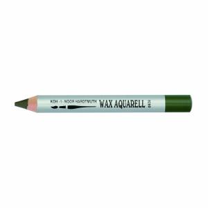 KOH Wachsaquarell Farbstifte olive green dark 4er Pack