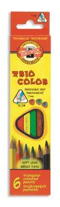 KOH Buntstifte Schule Triocolor Triocolor 6er