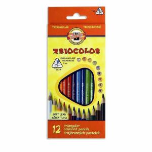 KOH Buntstifte Schule Triocolor Triocolor 12er
