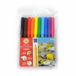 KOH Fasermaler Fisch 2 mm Spitze 10er PP-Hülle