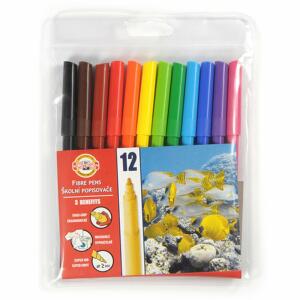 KOH Fasermaler Fisch 2 mm Spitze 12er PP-Hülle
