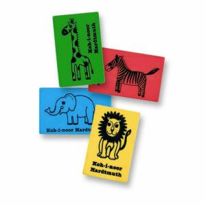 KOH Radiergummi Plastisch Africa sortiert 48er Pack