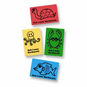 KOH Radiergummi Plastisch Water sortiert 60er Pack