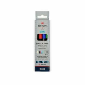 KOH Marker Permanent 4202 Rundspitze 1-2 mm 4er