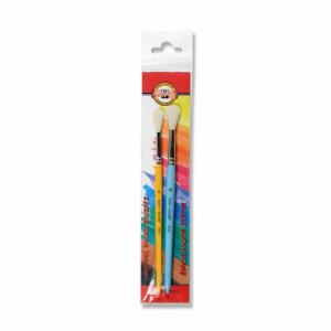 KOH Pinsel GOAT Ziegenhaar Schule rund 2erSet Gr. 8+12