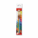 KOH Pinsel GOAT Ziegenhaar Schule rund 2erSet Gr. 8+12