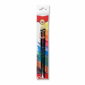 KOH Pinsel BRISTLE Borsten flach 2er Set Gr. 10+12