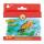 KOH Wachsmalstifte TRIO WAXAquarell 10 mm x 90 mm 24er Pack