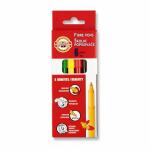 KOH Fasermaler Dschungel 2 mm Spitze 6er Papp-Etui