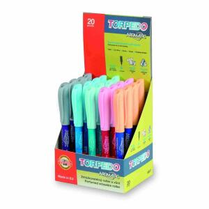 KOH Tintenroller TORPEDO AROMATIC 0,3 mm 20er o. Farbwahl