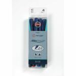 KOH Fineliner Office Liner 0,3 mm Spitze Kunststoff 4er