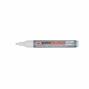 KOH Lackmarker Flachspitze 1-5 mm weiß