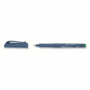 KOH Fineliner Office Liner 0,3 mm Spitze Metall grün