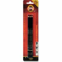 KOH Zeichenkohle Reißkohle ex Stift Härtegrad...