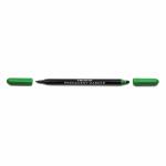 KOH Marker Permanent TWIN Rundspitze 1-3 mm grün