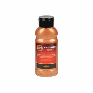 KOH Acrylfarbe 500 ml Flasche bronze