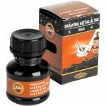 KOH Künstlerzeichentusche Metallic 20g black