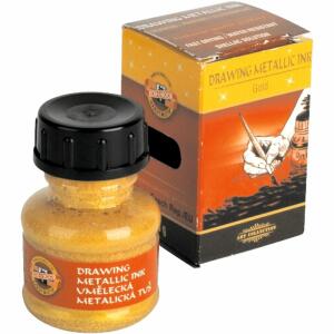 KOH Künstlerzeichentusche Metallic 20g gold