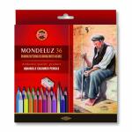 KOH Aquarell Künstlerfarbstifte 36er Set + Spitzer u...