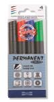 KOH Marker Permanent 4005 Rundspitze 2-5 mm 4er