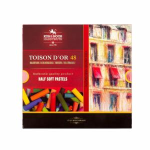 KOH Pastellkreide rund weich 10x37 mm f Künstler 48er Pack