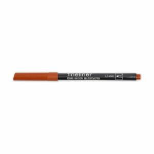 KOH Fineliner 0,3 mm Spitze dark ochre