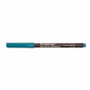 KOH Fineliner 0,3 mm Spitze dark cobalt green