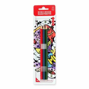 KOH Bleistifte Graphitstifte Härtegrad 1,2,3 3er M2