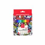 KOH Fasermaler Teenage 2 mm Spitze 12er Papp-Etui