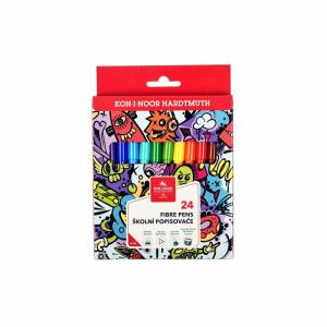 KOH Fasermaler Teenage 2 mm Spitze 24er Papp-Etui