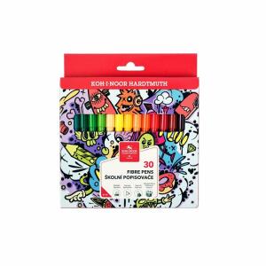 KOH Fasermaler Teenage 2 mm Spitze 30er Papp-Etui