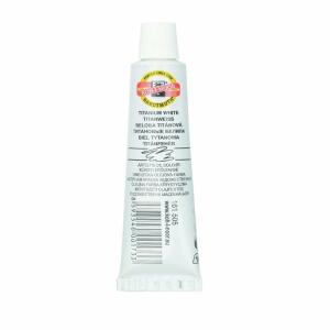 KOH Ölmalfarbe Mánes 16 ml Tube titanium white
