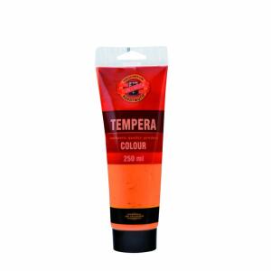 KOH Temperafarbe 250 ml Tube cadmium orange
