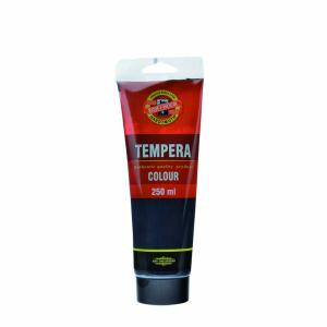 KOH Temperafarbe 250 ml Tube black
