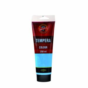 KOH Temperafarbe 250 ml Tube cyan blue