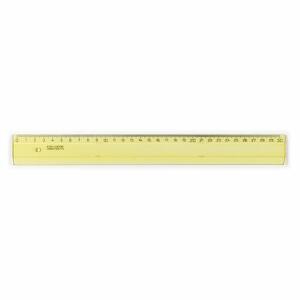 KOH Lineal - Plast 30 cm Skala - Transparent / Gelb