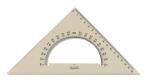 KOH Dreieck Plast 45° 16 cm Lineal Winkelmesser...
