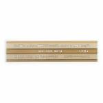KOH Schablone - Schriftschablone 2,5 mm - Rauchfarbig