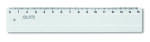 KOH Lineal - Plast 15 cm Skala - Transparent
