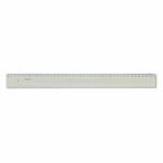 KOH Lineal - Plast 40 cm Skala - Transparent / Braun