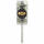 Confetti Popper  Push Pop 18,4cm, silber, schwarz, gold, Amscan