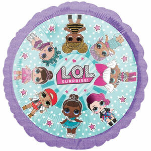 Folienballon LOL Surprise  43cm rund, Amscan