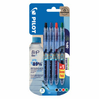 Gelschreiber B2P  07 3+1 4 Farben, im Blister, schwarz,...