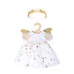 Heless Kleid Schutzengel Gr.28-35cm, mit Sternen Haarband
