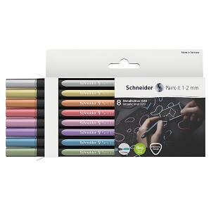 Metallicliner Paint-It 020, 1-2 mm, sortiert, 8er Etui