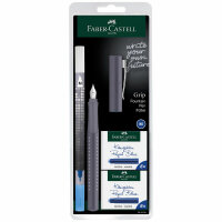 Faber Castell Füller Grip 2010 dapple gray Feder M...