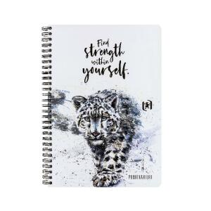 Spiralbuch Oxford B5  dotted Gepard 90 Blatt SCRIBZEE® kompatibel