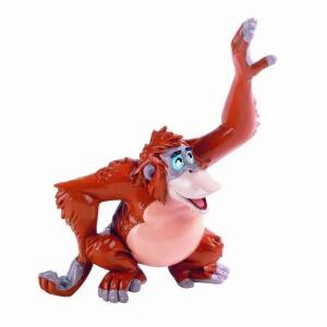 Disney Spielfigur  King Louie 8,3cm, aus dem Film Das Dschungelbuch,, Figurmaße: ca. 8,3 x 7,2 x 4,8 cm (HxBxT),, frei von PVC und Weichmachern, ab 3 Jahren, Bullyland,